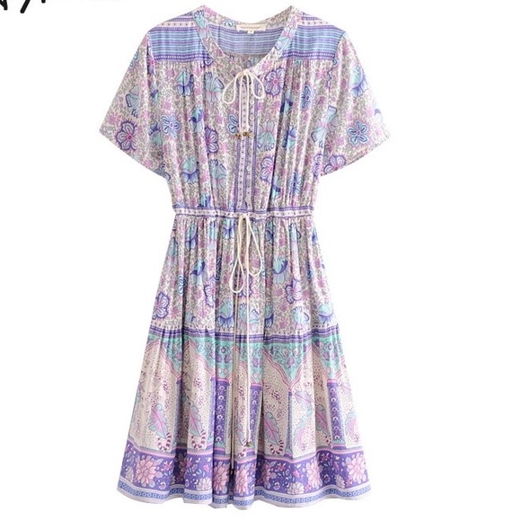 5โญ๏ธ FAV BESTSELLER NEW Poinciana Play Mini Dress - Picture 3 of 7